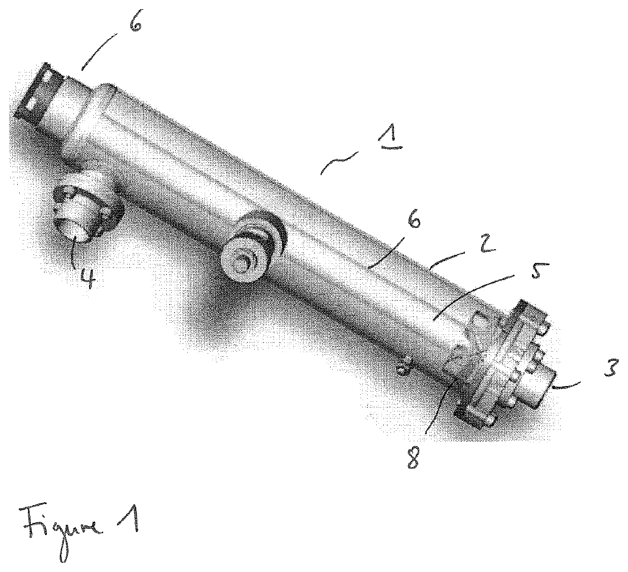 Quartz sleeve support for a UV-lamp