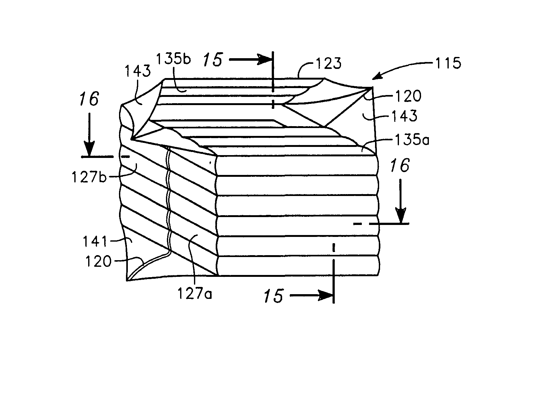 Inflatable insulating liners including phase change material