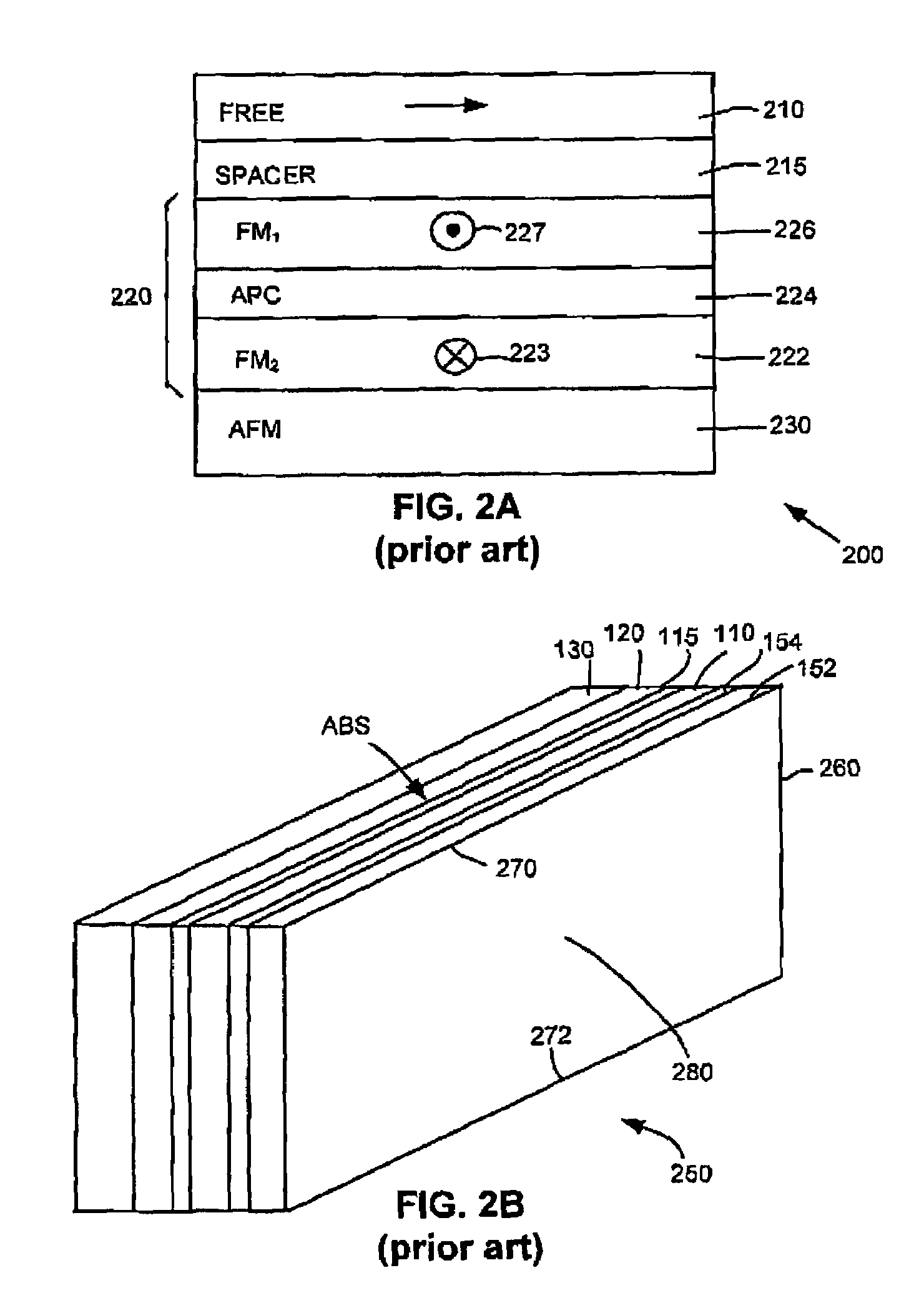 Structure providing enhanced self-pinning for CPP GMR and tunnel valve heads