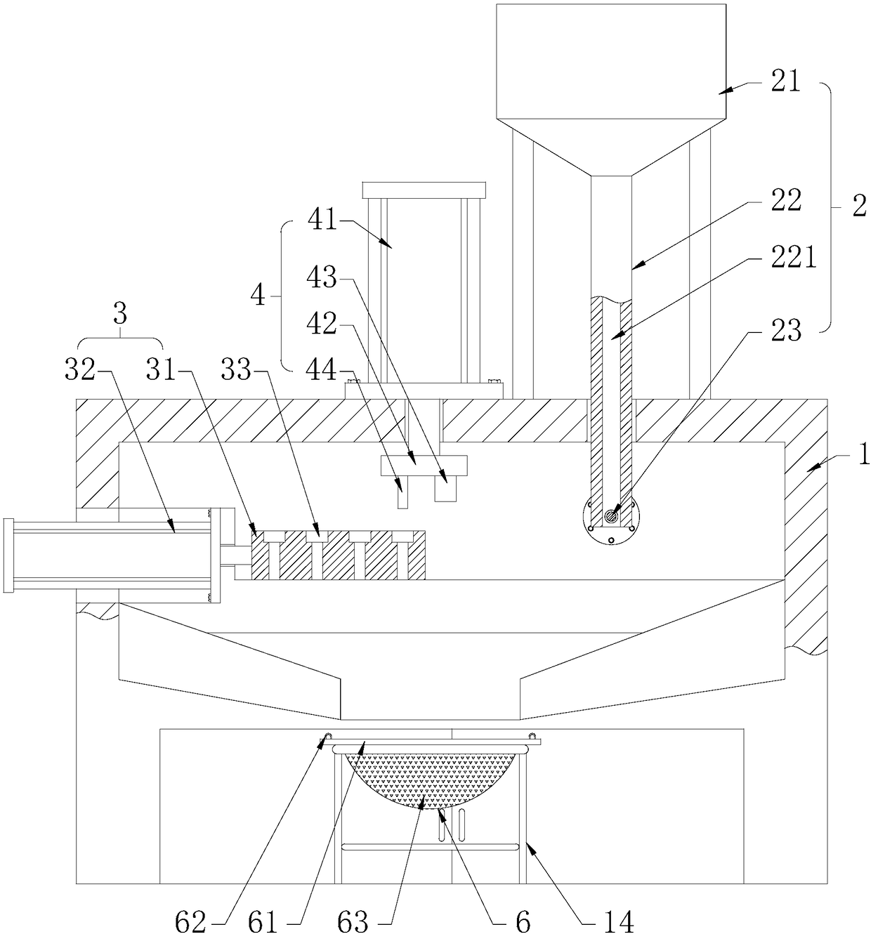 Nut forming machine