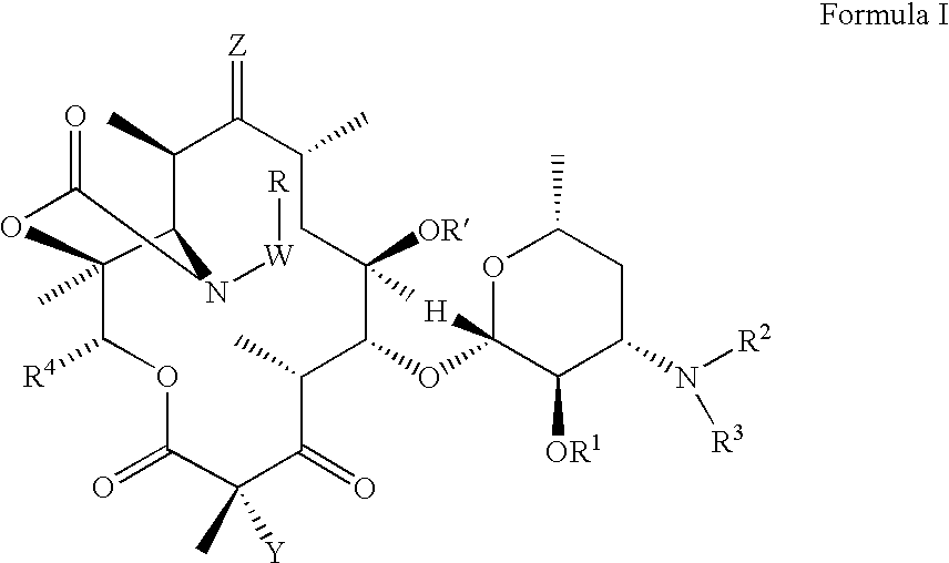 Ketolide Derivatives as Antibacterial Agents