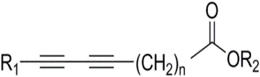 Poly-acetylenic acid derivative