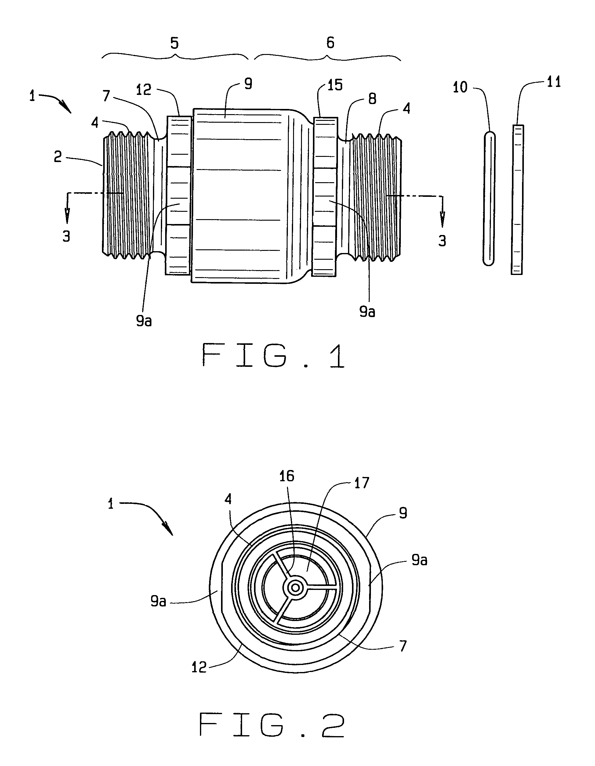 Single seal breakaway connector