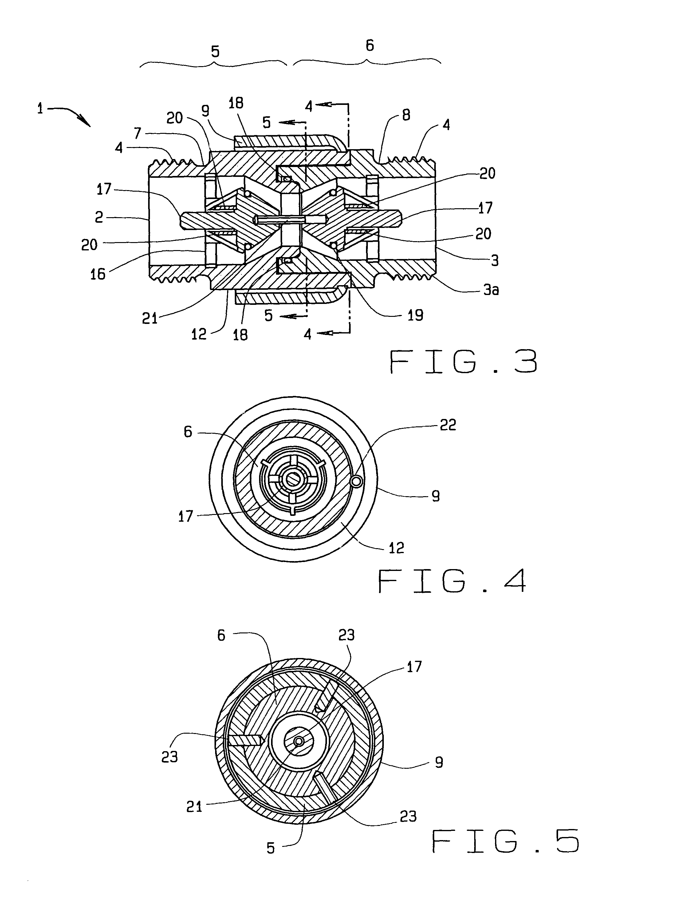 Single seal breakaway connector