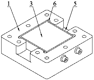 Welding tool and method for airtight type high silicon aluminum package shell body