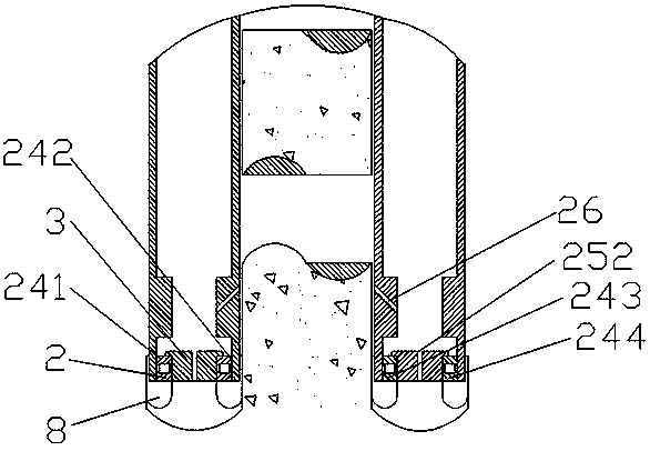 Continuous sampling apparatus and continuous sampling method for marine natural gas hydrate