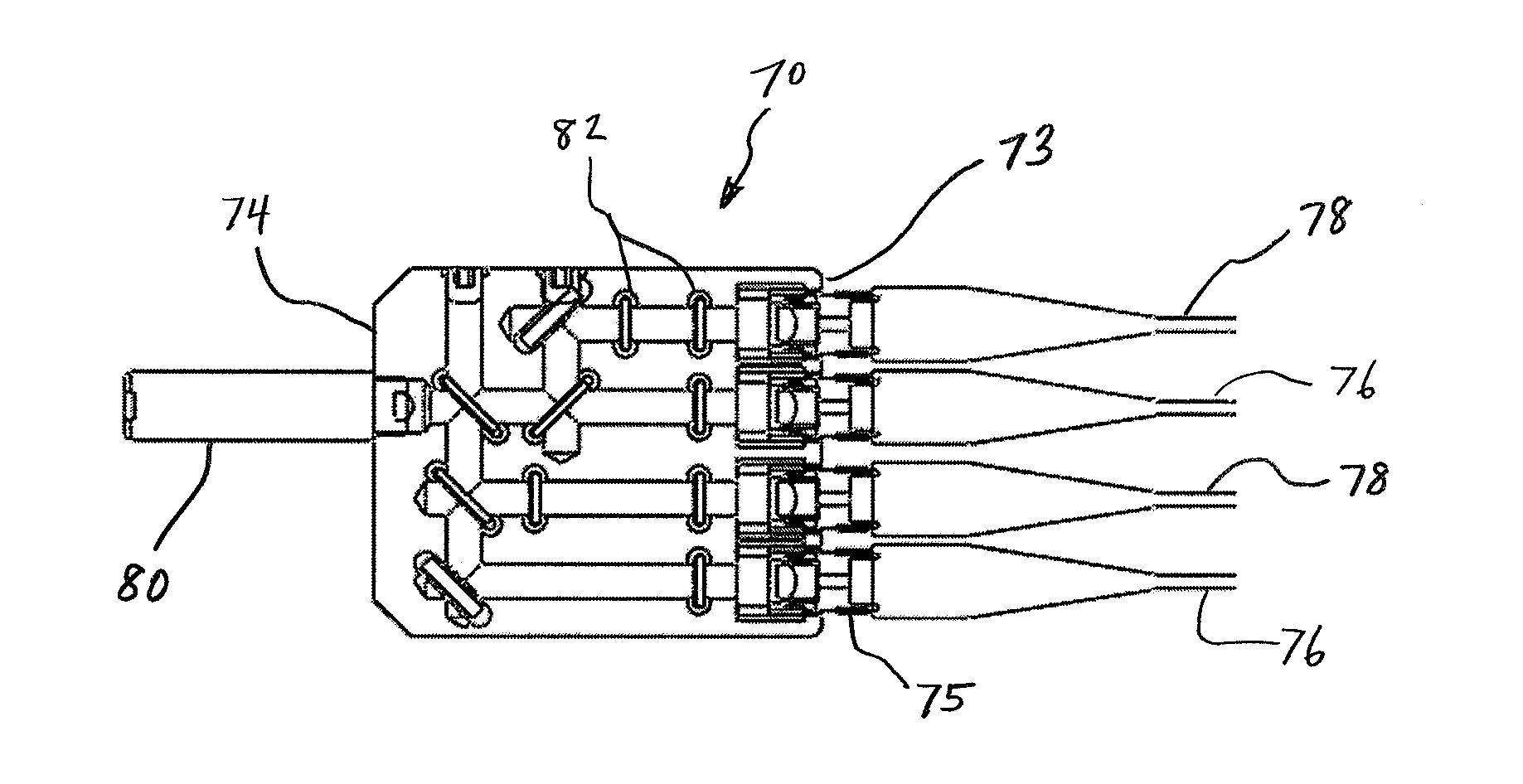 Dual and multi-wavelength sampling probe for raman spectroscopy