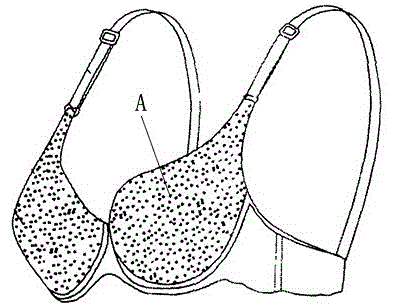 Bra with far infrared and anion healthcare function and producing method thereof