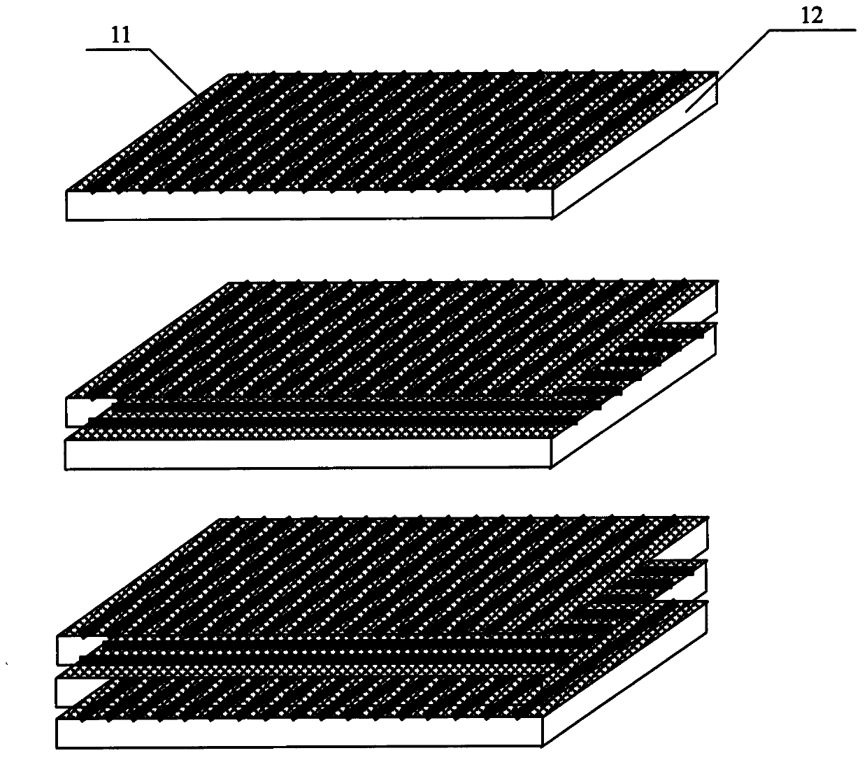 Preparation method of porous sound absorption structure composite material