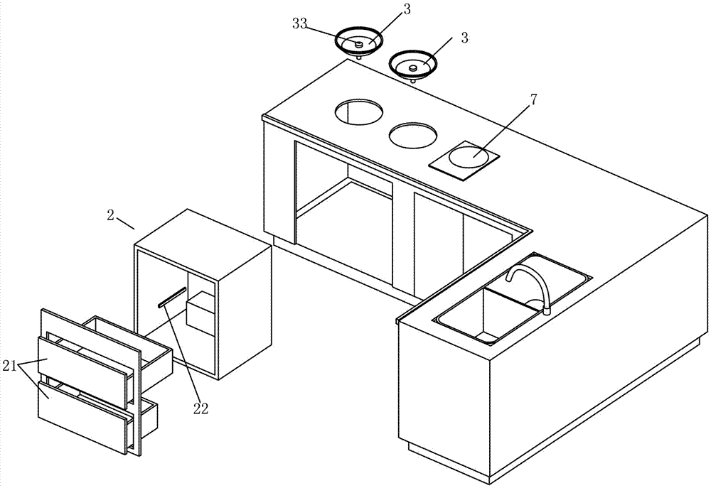 Intelligent kitchen system utilizing steam