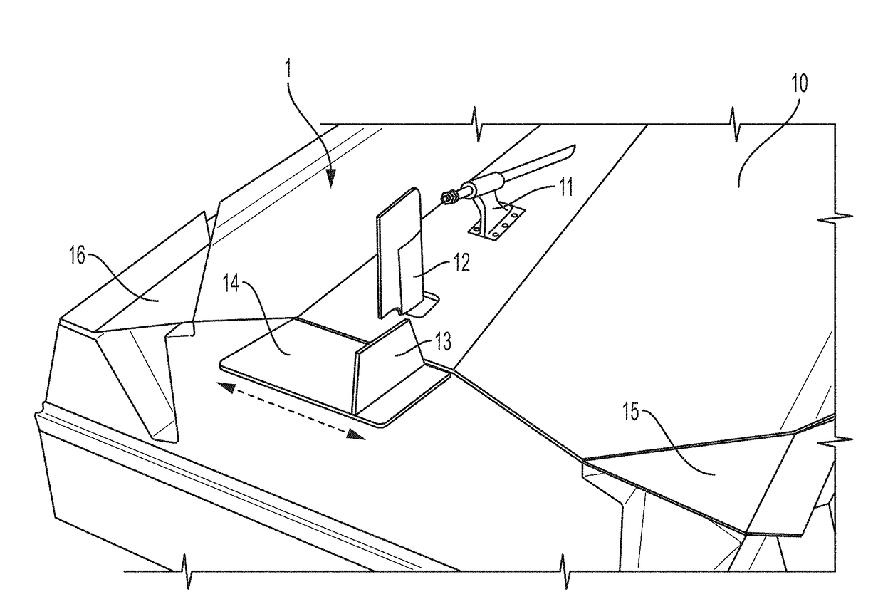 Wake control fin system and underwater exhaust system