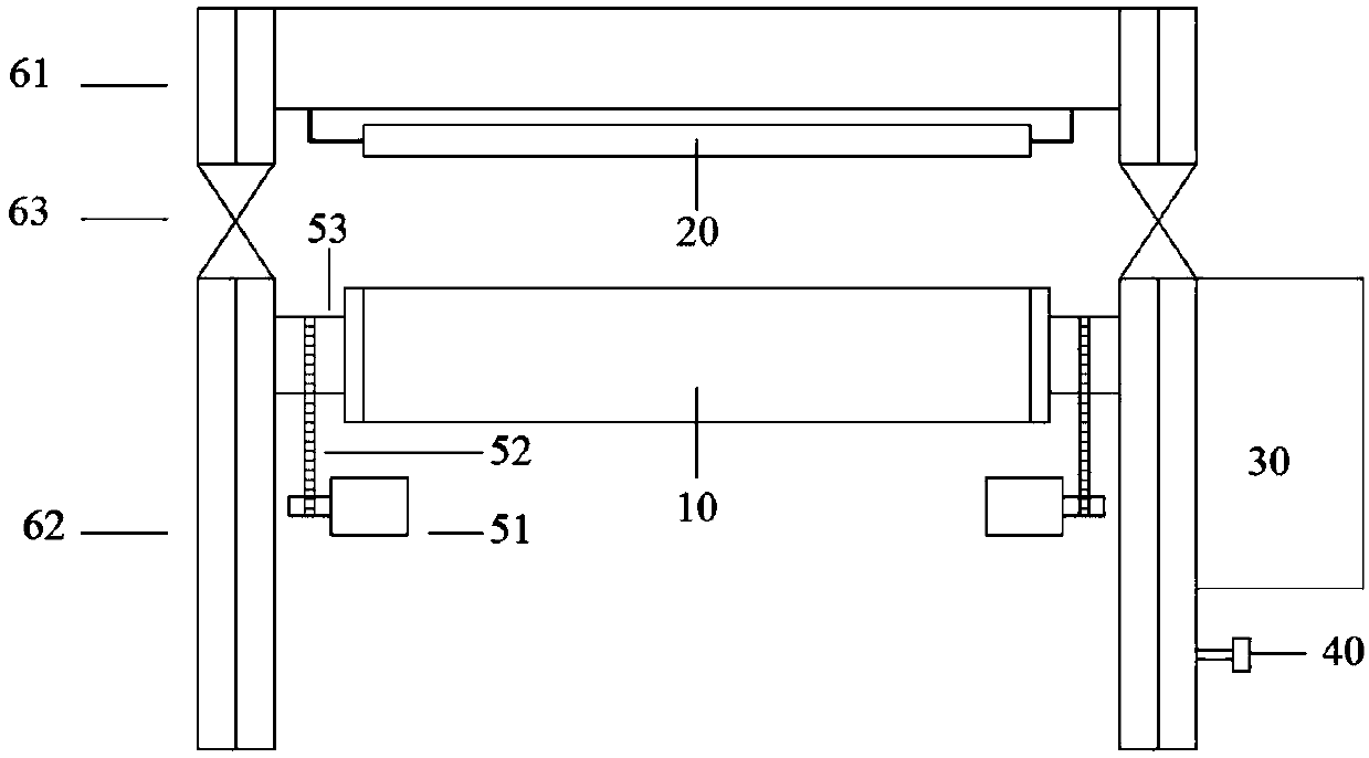 Flat plate type low-temperature plasma soil remediation method and device