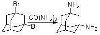 Method for synthesizing 1, 3-adamantane diamine