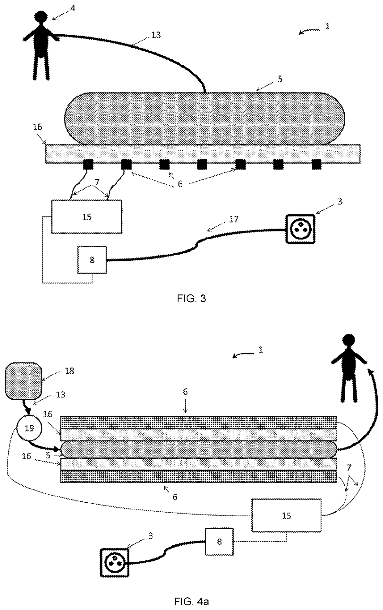 Heating System with Low Leakage Current