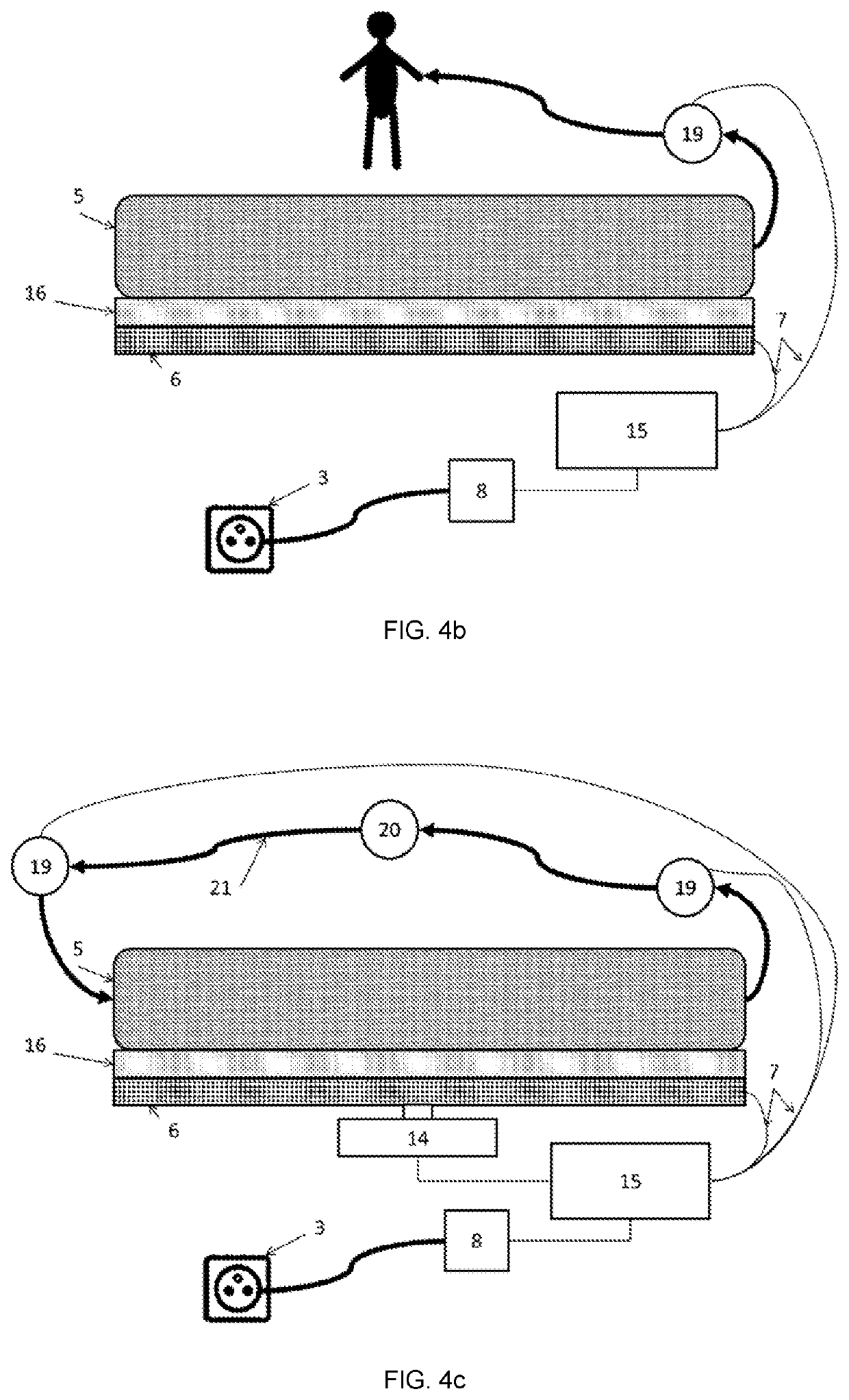 Heating System with Low Leakage Current