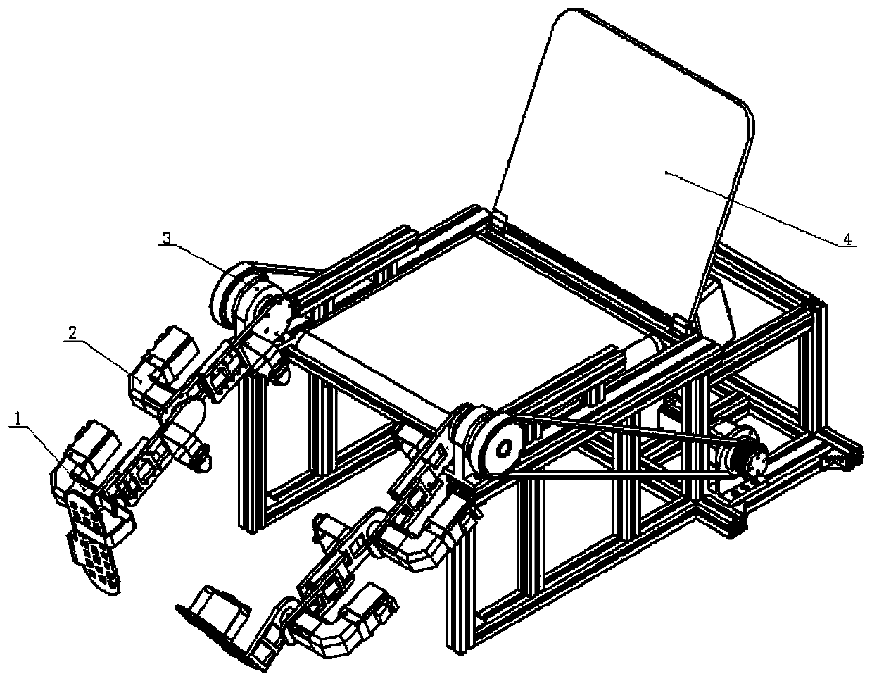 Novel lower limb rehabilitation robot