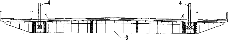 Bearing system hybrid combined girder cable-stayed bridge and its construction method