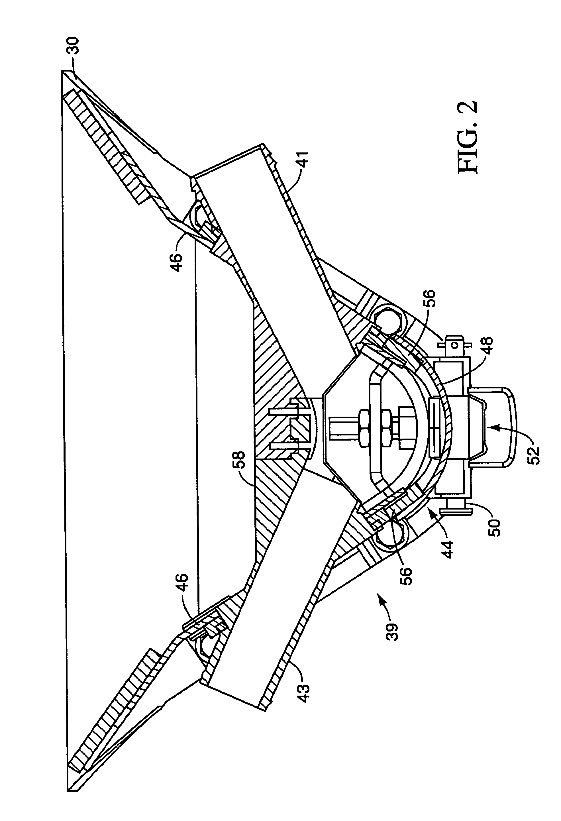 Nozzle assembly for product-on-demand delivery system