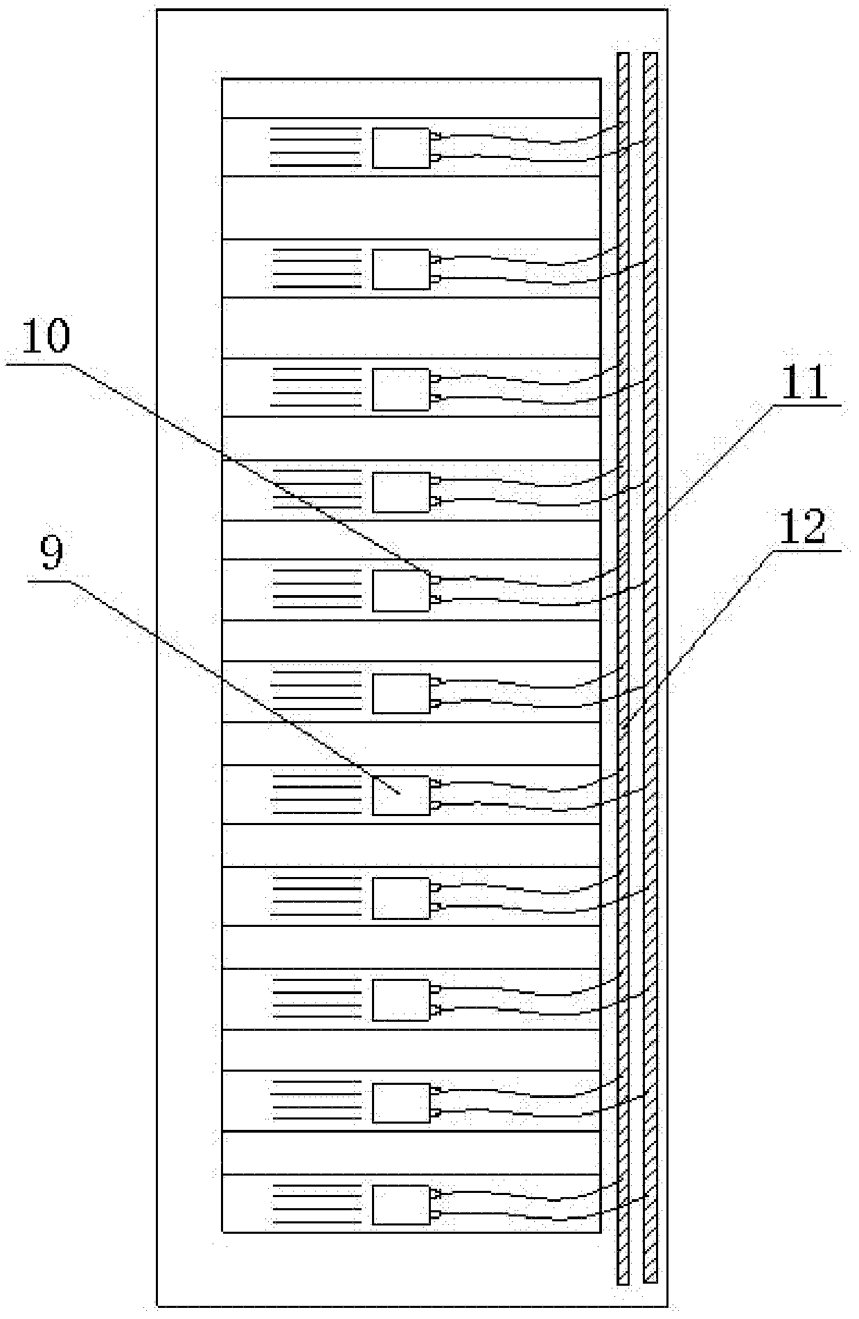 CPU (Central processing unit) water-cooled radiator and application method thereof