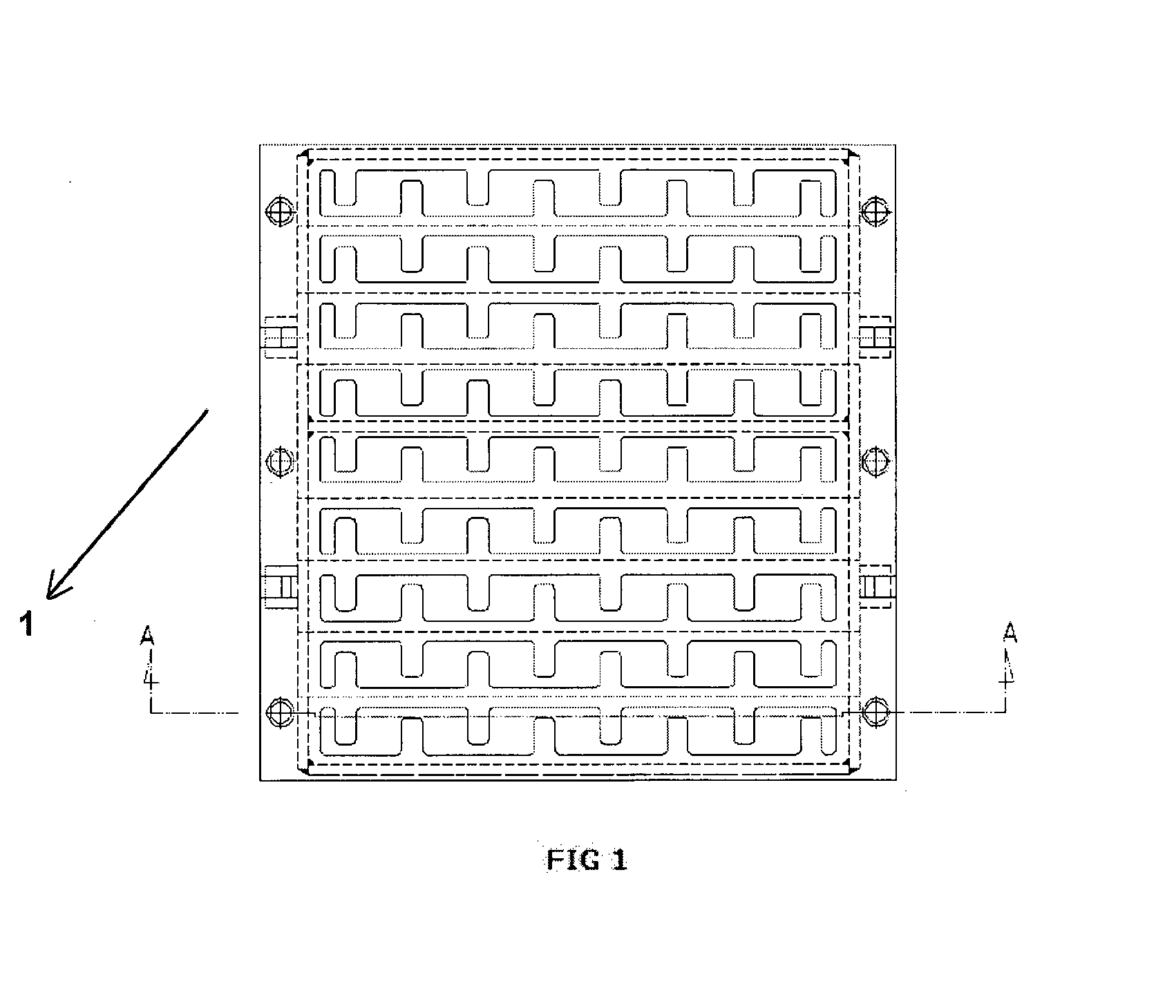 Screen panel with improved apertures