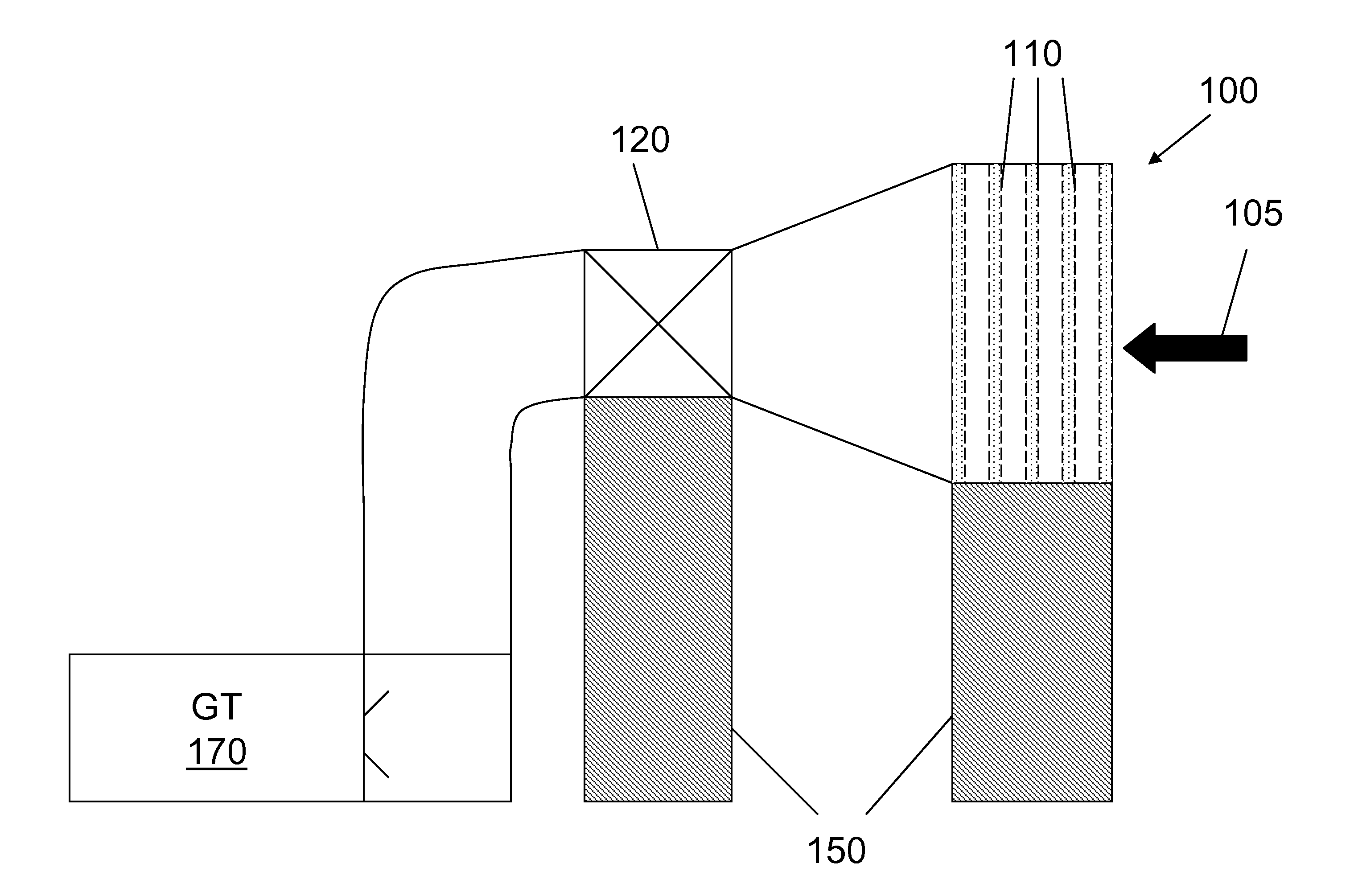 Filter device for use with machine