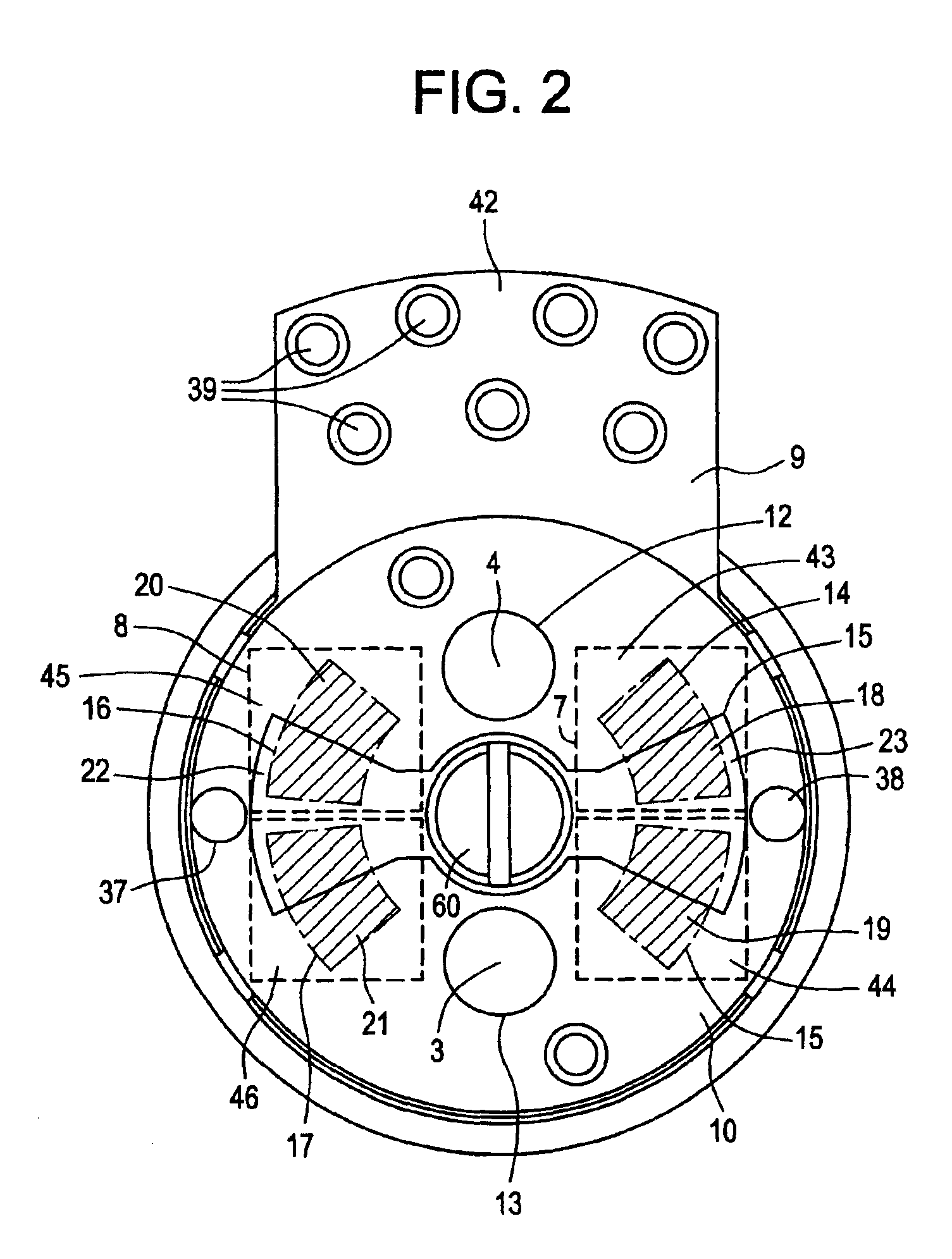 Position detector for a scanning device