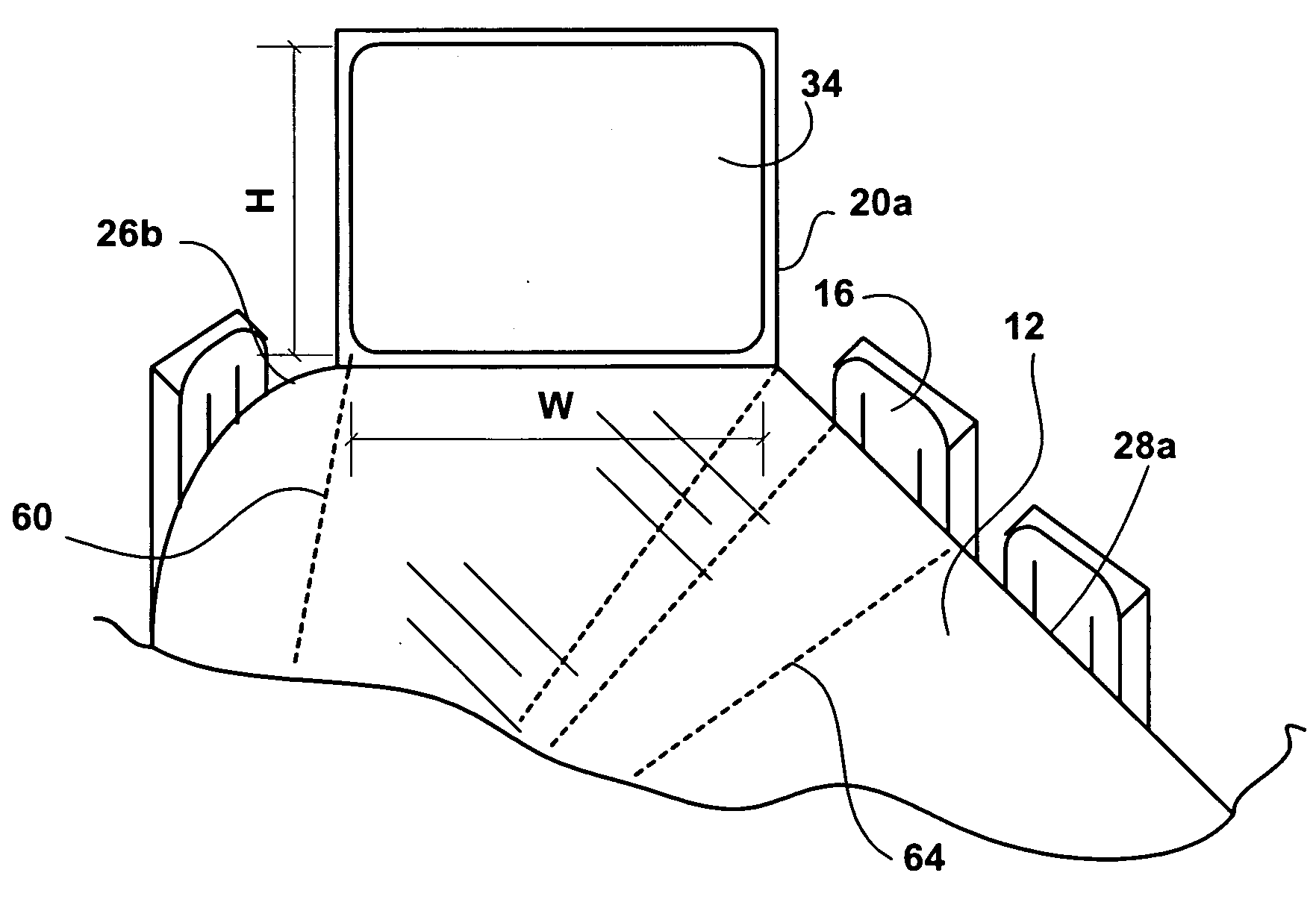 Multi-use conferencing space, table arrangement and display configuration