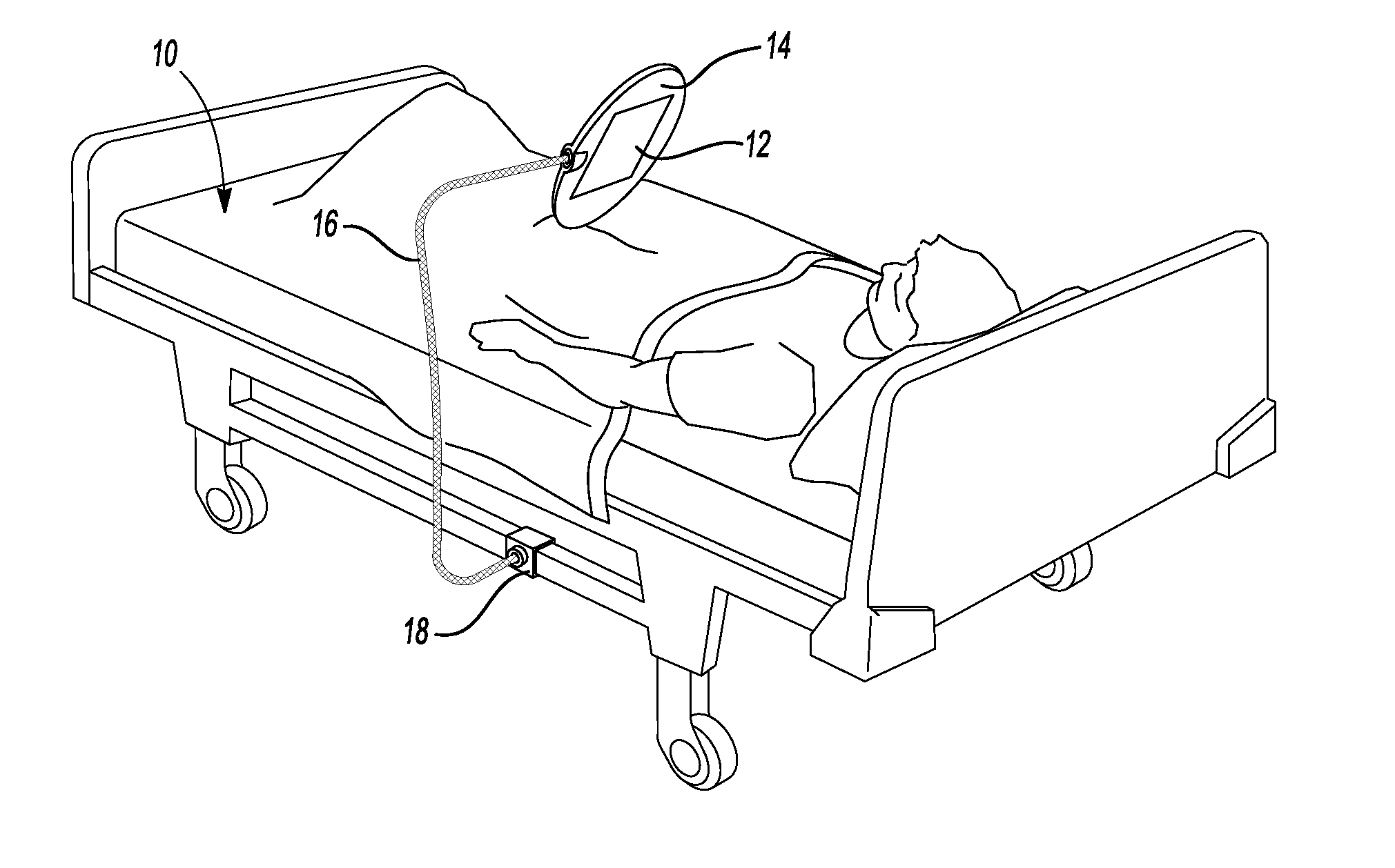 System and method for reorienting and decreasing patient anxiety in a medical facility