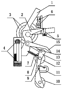 A bicycle rear derailleur