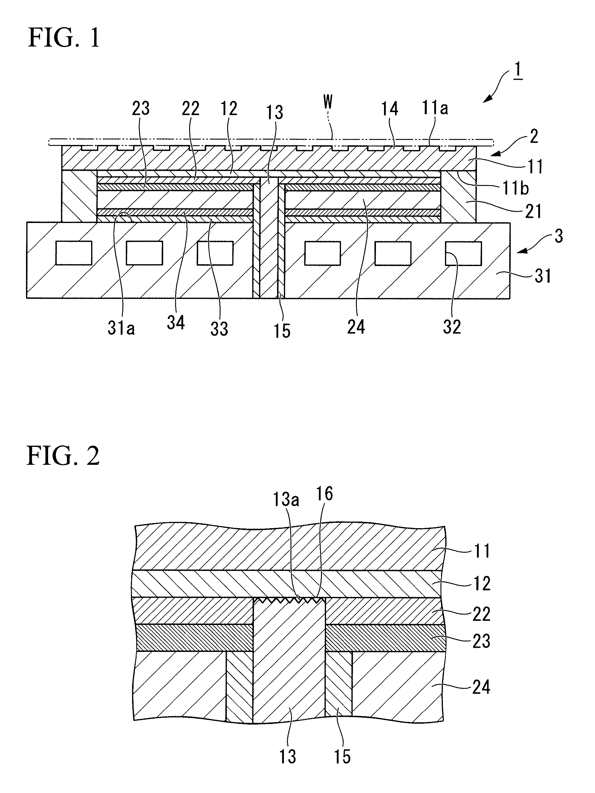 Electrostatic chucking device