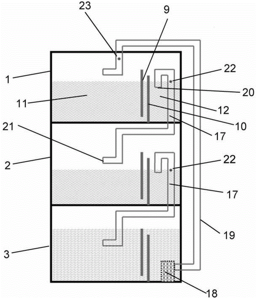 Tide-type energy-saving indoor circulating culture system