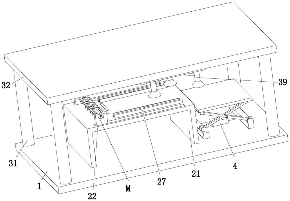 Toughened glass production cutting processing system and cutting processing method