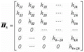 Method for recognizing moving vehicle load on bridge based on generalized minimal residual algorithm