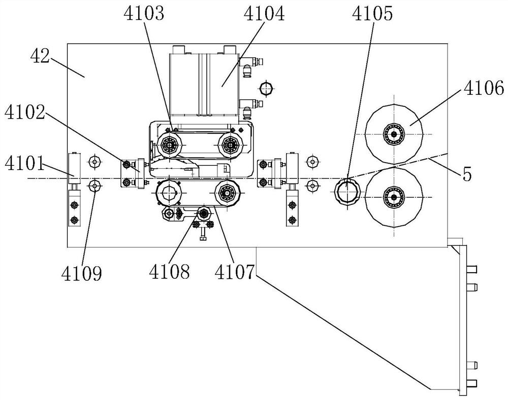 Rubber strip automatic bonding system and bonding method