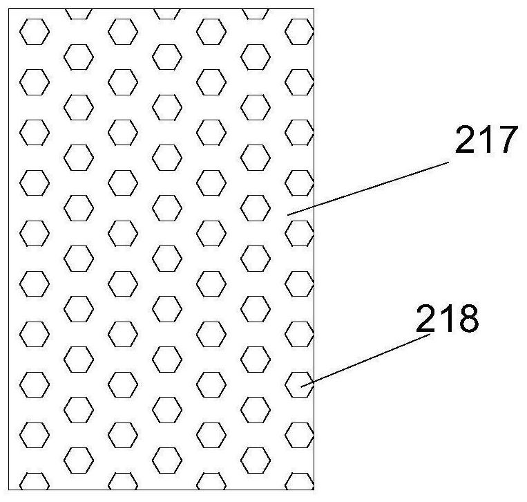 A treatment system for water reuse in sewage plants in synthetic leather industrial zones