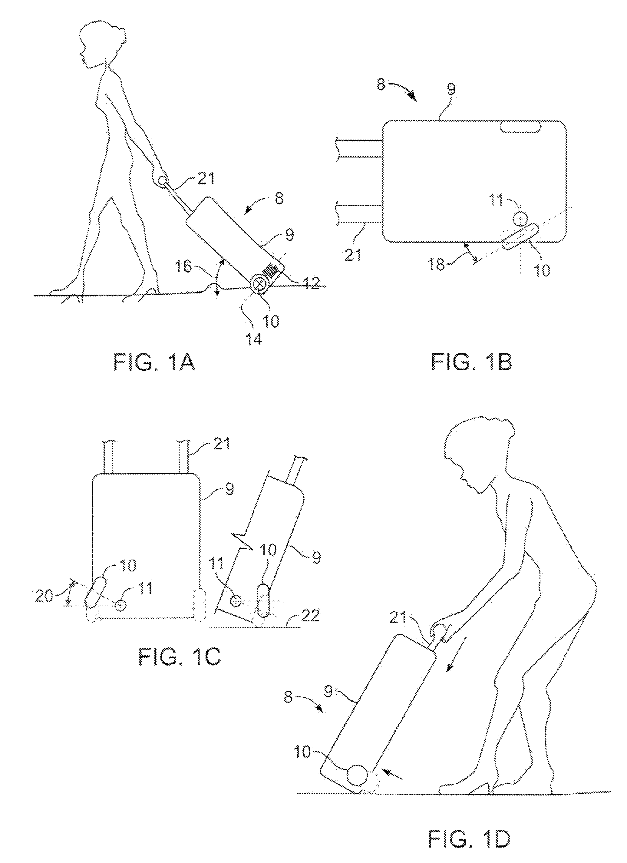 Suspensions for wheeled transport devices