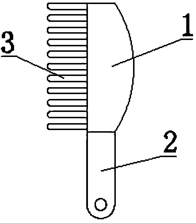 Multifunctional caring comb