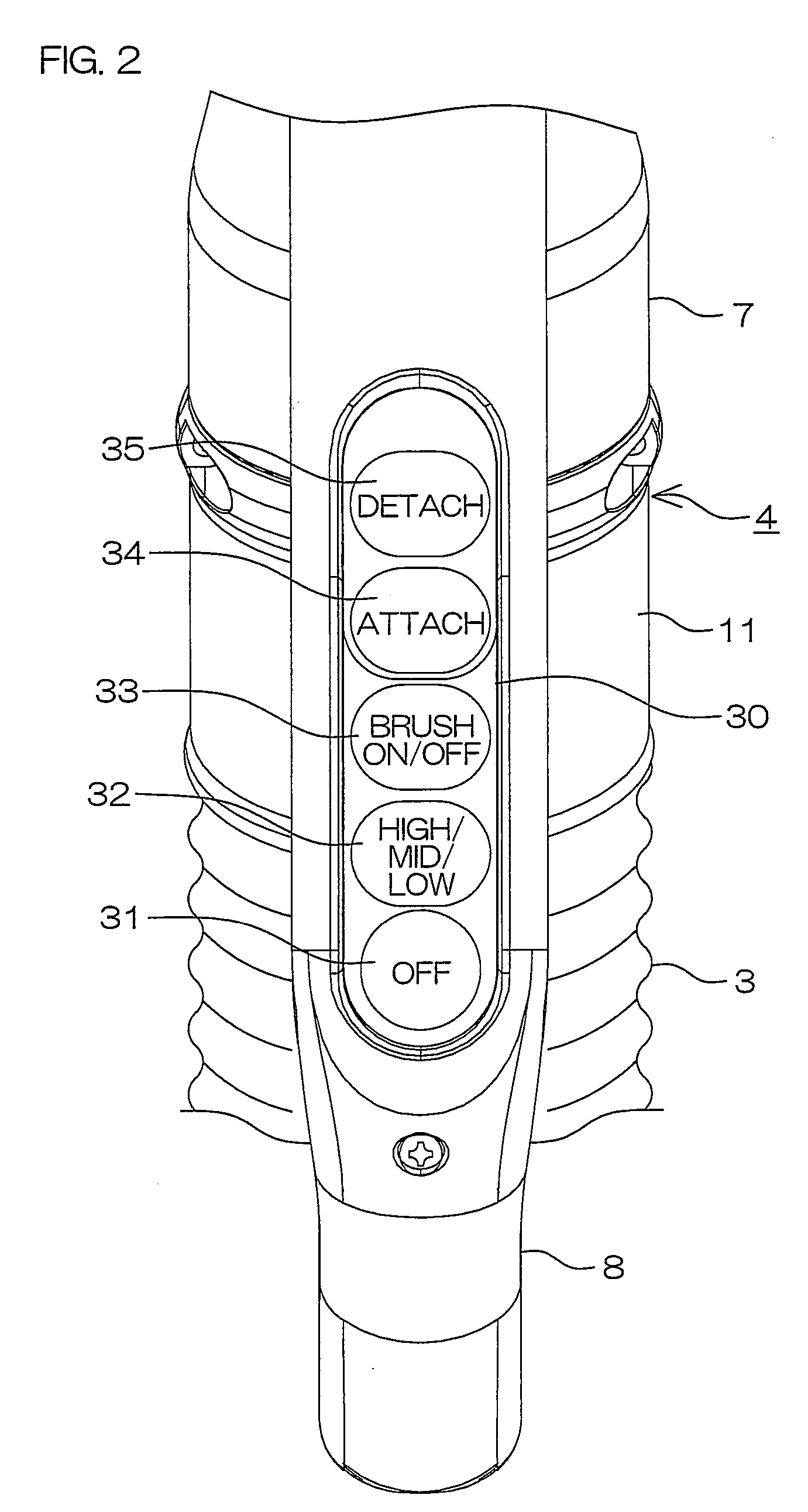 Electric vacuum cleaner