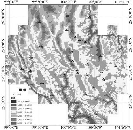 Micrometeorological observation point layout method for wind disaster monitoring of transmission lines with complex terrain