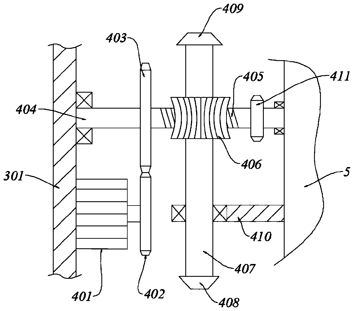 Dissolving apparatus for reciprocating shaking type coating material processing