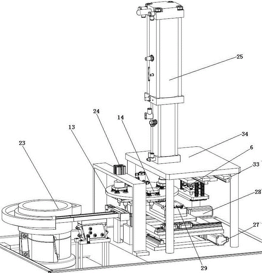 Full-automatic riveting station