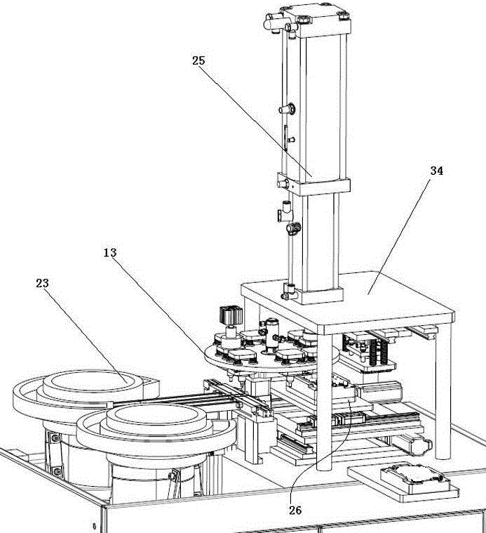 Full-automatic riveting station