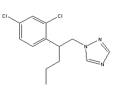 Penconazole and zhongshengmycin-containing sterilization composition and application thereof