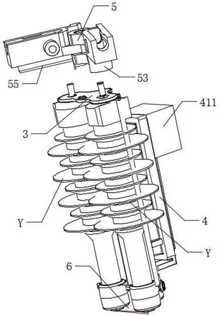 An automatic alarm device for lightning protection