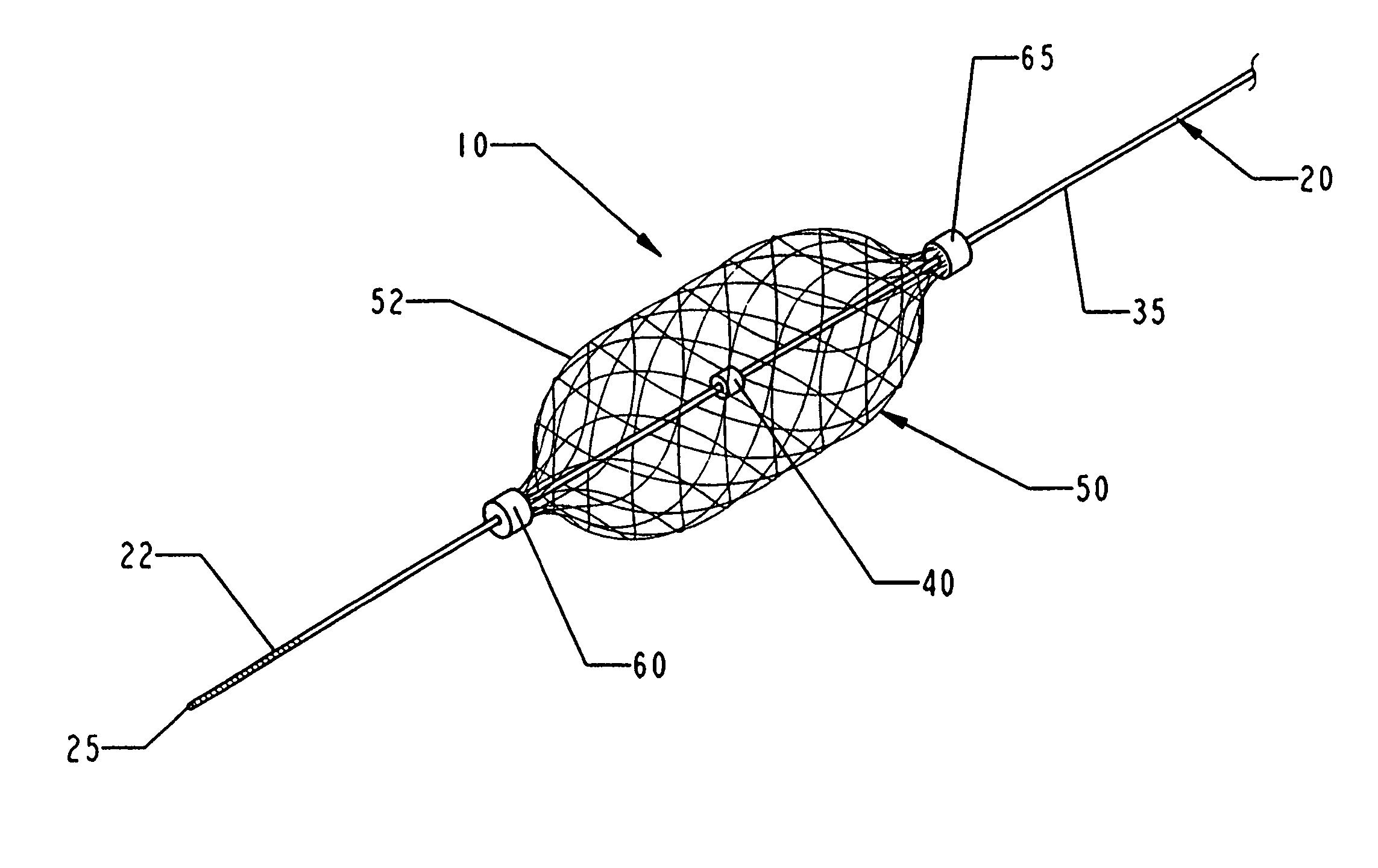 Slideable vascular filter