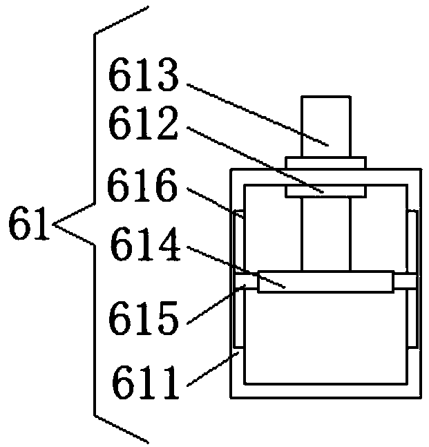 An assembled building material transporting vehicle for construction site