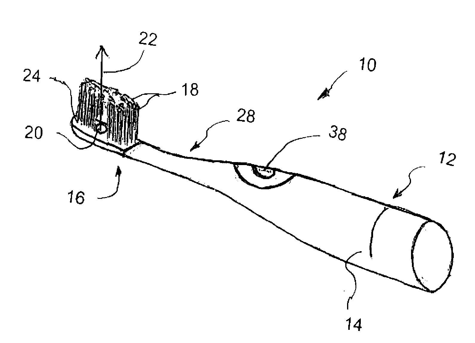 Photocatalysis process toothbrush