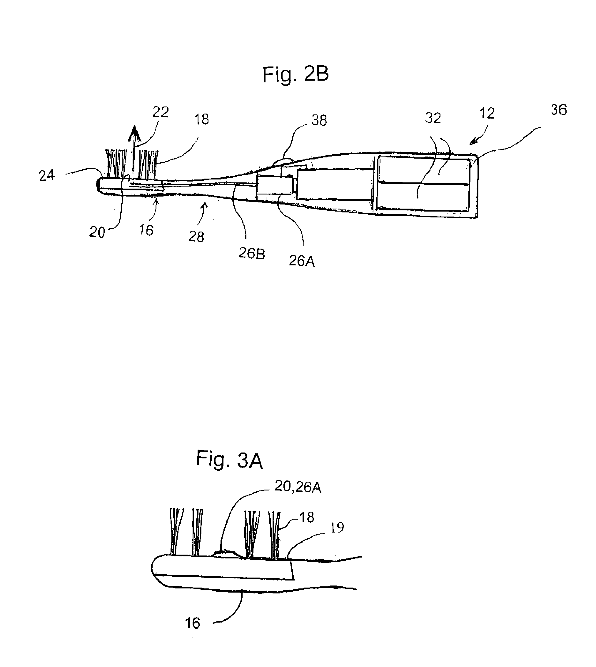 Photocatalysis process toothbrush