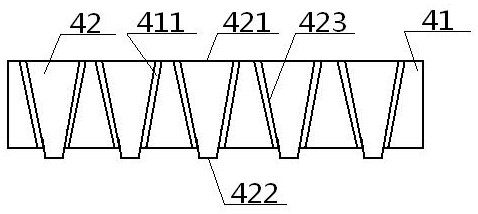 Preparation method of air-jet consolidation antibacterial nonwoven fabric and antibacterial nonwoven fabric