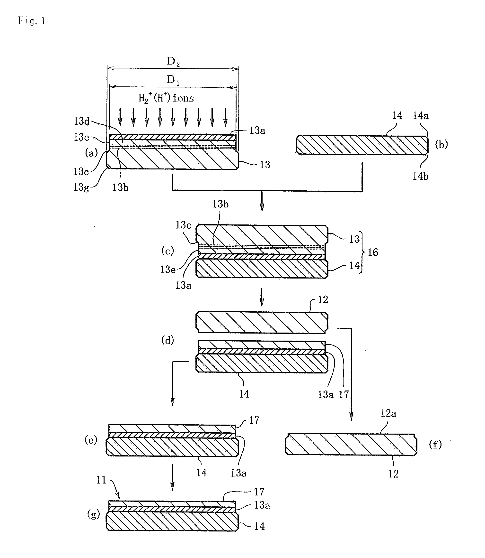 Process for Regeneration of a Layer Transferred Wafer and Regenerated Layer Transferred Wafer